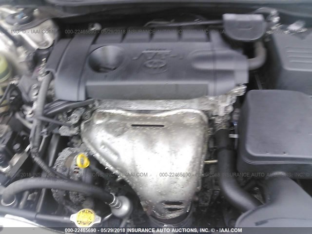 4T1BF3EK1BU611018 - 2011 TOYOTA CAMRY SE/LE/XLE ვერცხლისფერი ფოტო 10