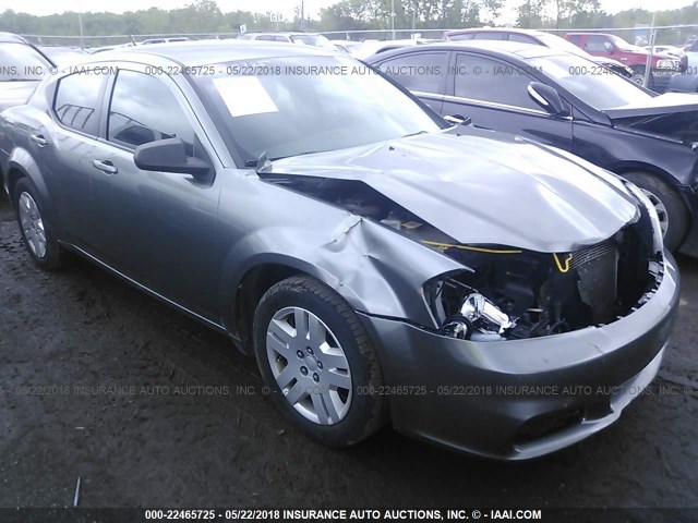 1B3BD4FB0BN606242 - 2011 DODGE AVENGER EXPRESS 灰色 照片 1