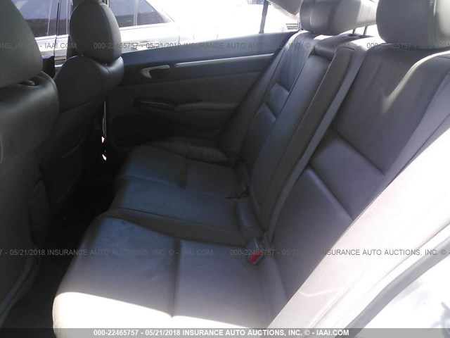 2HGFA1F90AH312160 - 2010 HONDA CIVIC EXL SILVER photo 8