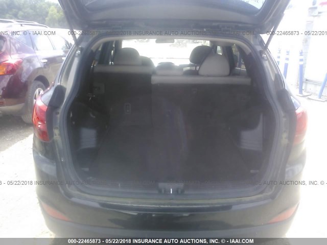 KM8JT3ABXDU661333 - 2013 HYUNDAI TUCSON GL BLACK photo 8