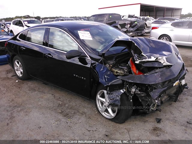 1G1ZB5ST5HF147387 - 2017 CHEVROLET MALIBU LS Qara foto 1