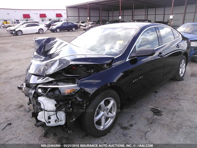 1G1ZB5ST5HF147387 - 2017 CHEVROLET MALIBU LS Qara foto 2
