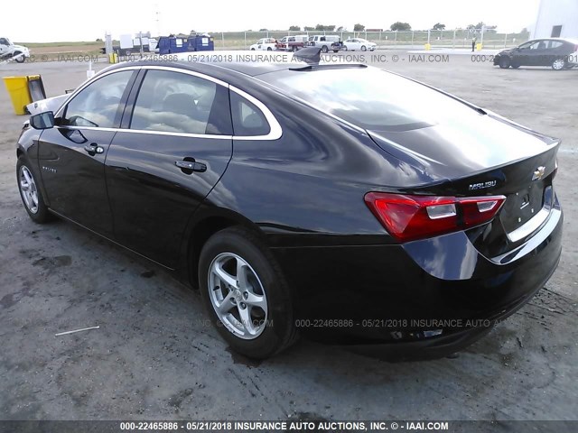 1G1ZB5ST5HF147387 - 2017 CHEVROLET MALIBU LS Qara foto 3
