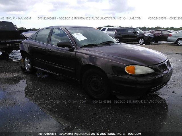 1G2NE52F95M253022 - 2005 PONTIAC GRAND AM SE BURGUNDY photo 1