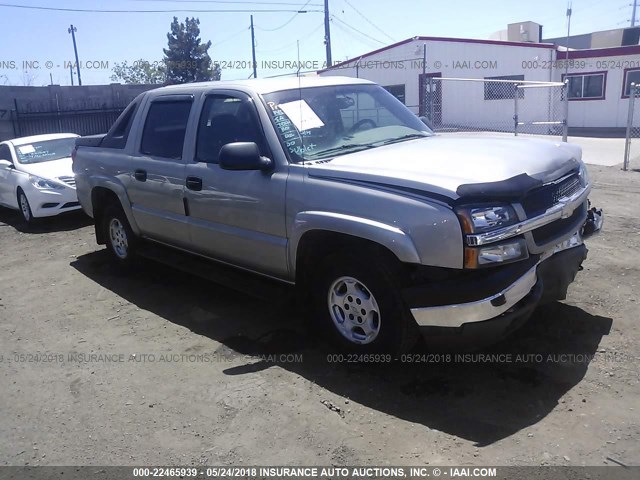 3GNEC13T93G291629 - 2003 CHEVROLET AVALANCHE C1500 TAN photo 1