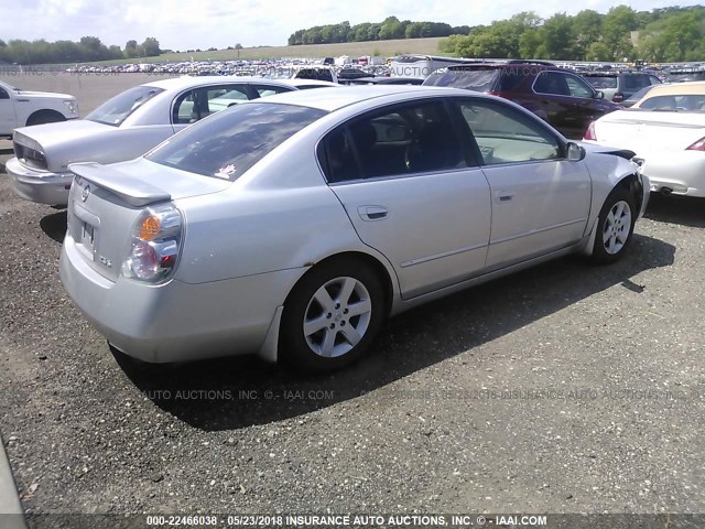 1N4AL11E93C187131 - 2003 NISSAN ALTIMA S/SL SILVER photo 4