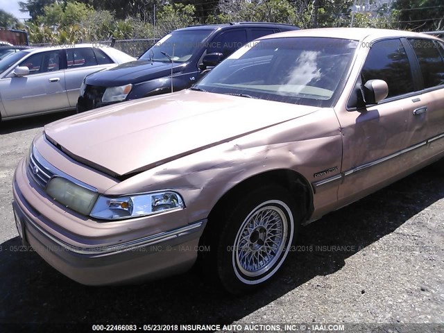 2FALP74W4RX122882 - 1994 FORD CROWN VICTORIA LX TAN photo 6