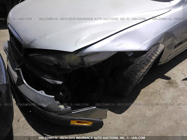 KMHDN45D63U698970 - 2003 HYUNDAI ELANTRA GLS/GT SILVER photo 6