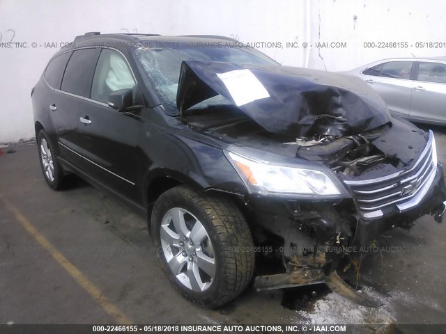 1GNKRJKD0EJ204472 - 2014 CHEVROLET TRAVERSE LTZ BLACK photo 1