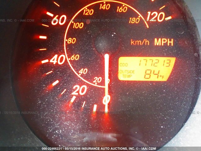 2T1KR32E73C046010 - 2003 TOYOTA COROLLA MATRIX XR BLUE photo 7