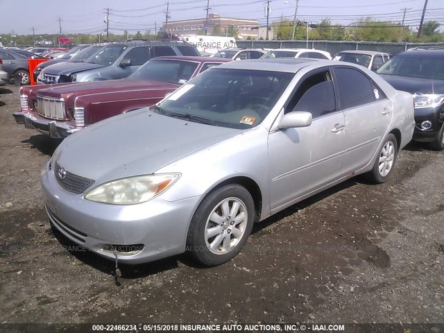 4T1BF30K02U003613 - 2002 TOYOTA CAMRY LE/XLE/SE BEIGE photo 2