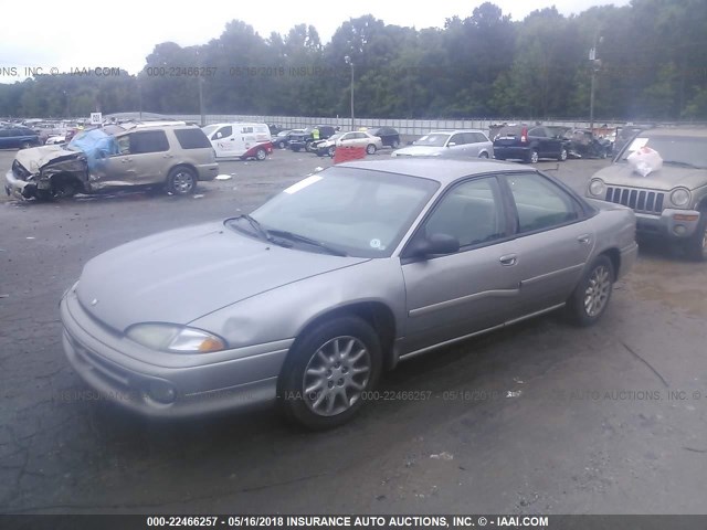 2B3HD46T4VH781710 - 1997 DODGE INTREPID GRAY photo 2