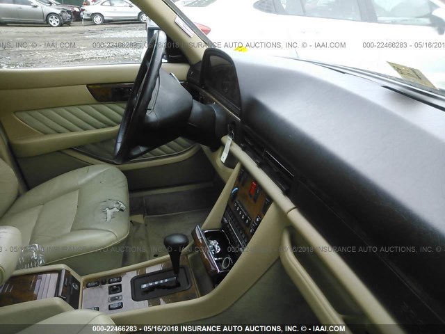 WDBCA39E5MA584954 - 1991 MERCEDES-BENZ 560 SEL BEIGE photo 5