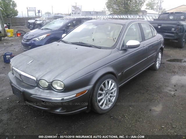 SAJWA51A87WJ07785 - 2007 JAGUAR X-TYPE 3.0 GRAY photo 2