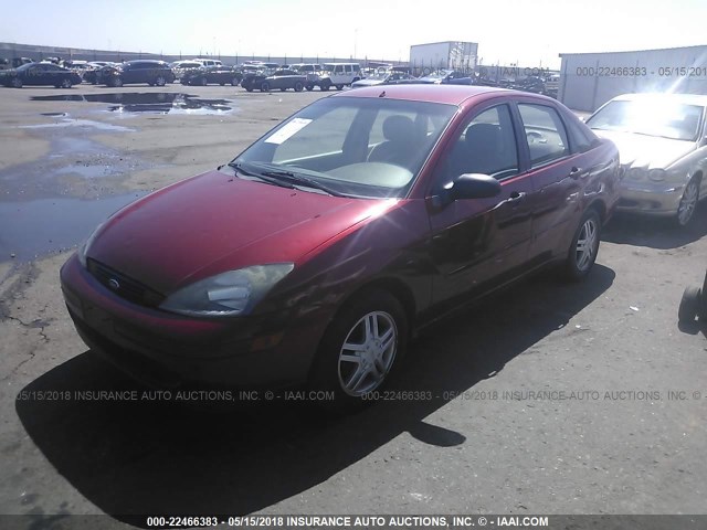 1FAFP34P43W146357 - 2003 FORD FOCUS SE/SE COMFORT/SE SPORT RED photo 2