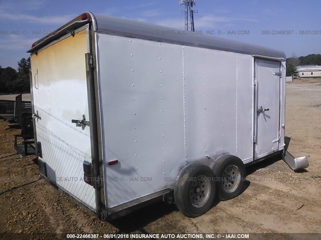 4D6EB1423CC030218 - 2012 CARGO CRAFT TRAILER  WHITE photo 4