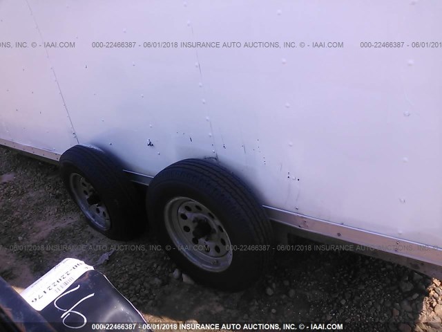 4D6EB1423CC030218 - 2012 CARGO CRAFT TRAILER  WHITE photo 7