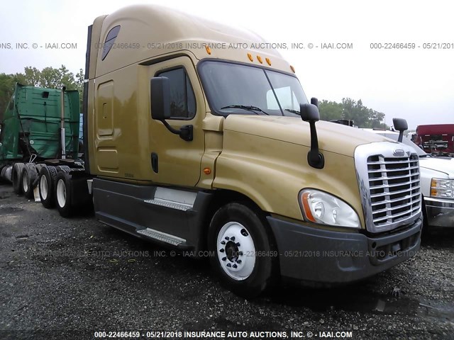 3AKJGLDR3ESFU3004 - 2014 FREIGHTLINER CASCADIA 125  GOLD photo 1