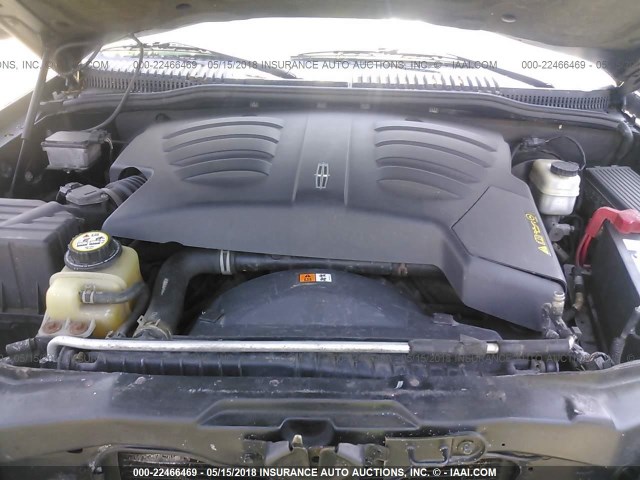 5LMEU88H05ZJ30665 - 2005 LINCOLN AVIATOR 黑色 照片 10