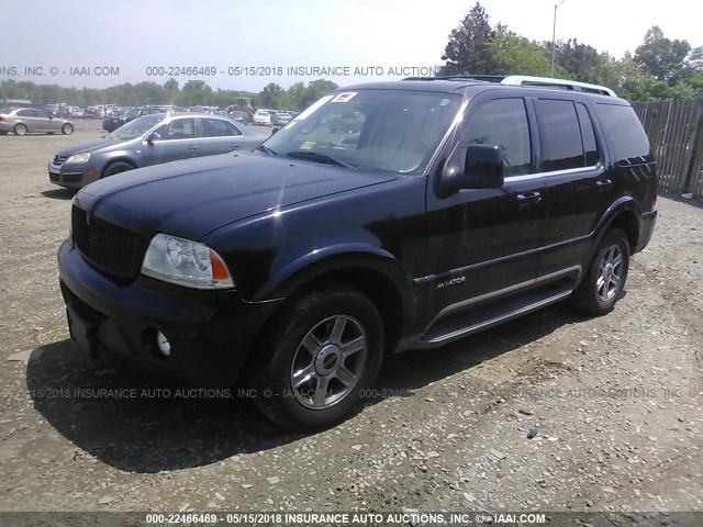 5LMEU88H05ZJ30665 - 2005 LINCOLN AVIATOR 黑色 照片 2