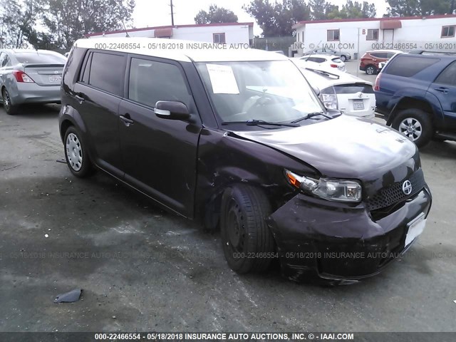 JTLKE50E591086596 - 2009 TOYOTA SCION XB PURPLE photo 1