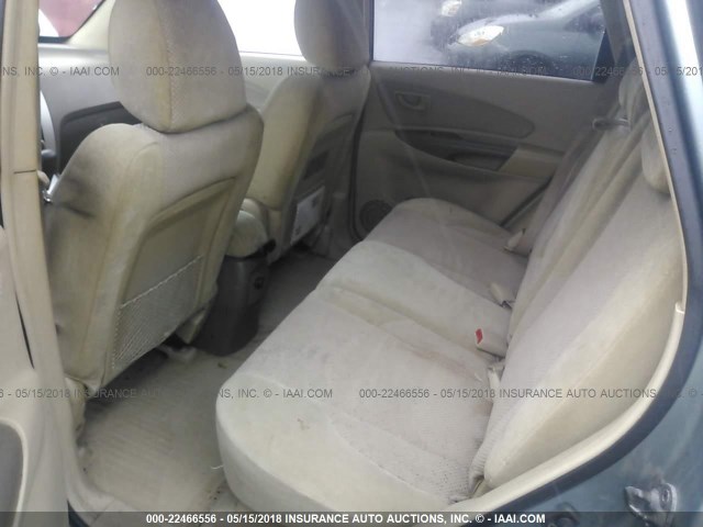 KM8JN72DX6U351588 - 2006 HYUNDAI TUCSON GLS/LIMITED მწვანე ფოტო 8