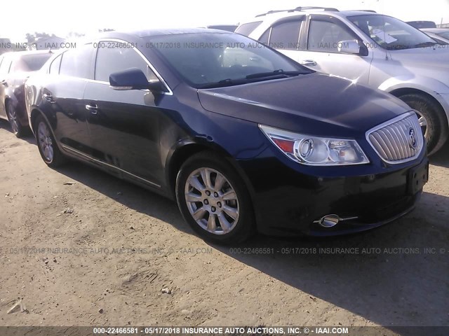 1G4GD5ER2CF228862 - 2012 BUICK LACROSSE PREMIUM BLUE photo 1