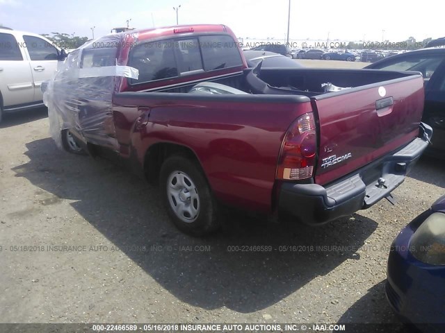 5TETX22N97Z453816 - 2007 TOYOTA TACOMA ACCESS CAB Rot Foto 3