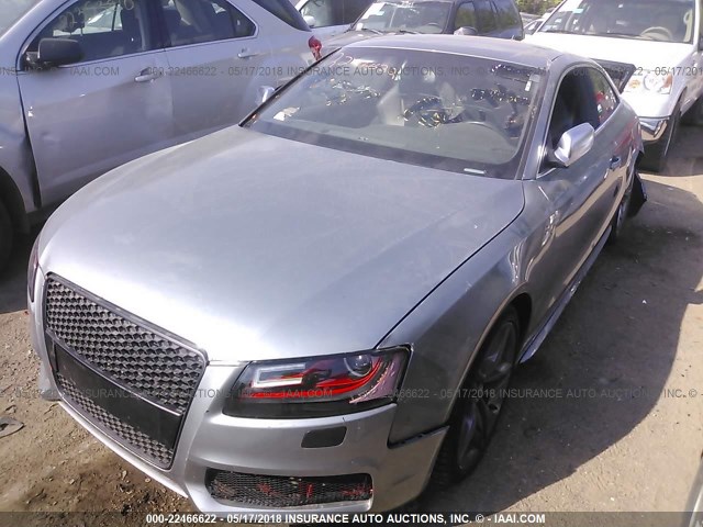 WAUCVAFRXBA028814 - 2011 AUDI S5 PREMIUM PLUS 灰色 照片 2