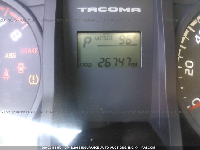 5TFRX5GN4GX054579 - 2016 TOYOTA TACOMA ACCESS CAB/SR/SR5 WHITE photo 7