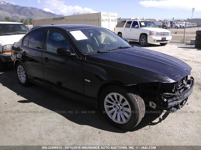 WBAPH53559A438707 - 2009 BMW 328 I SULEV BLACK photo 1