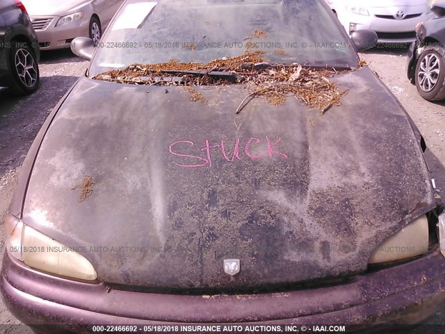 1B3HD46T4SF503127 - 1995 DODGE INTREPID PURPLE photo 10