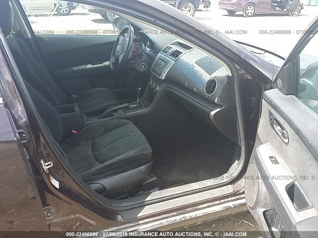 1YVHP81A495M34971 - 2009 MAZDA 6 I Темно-червоний фото 5