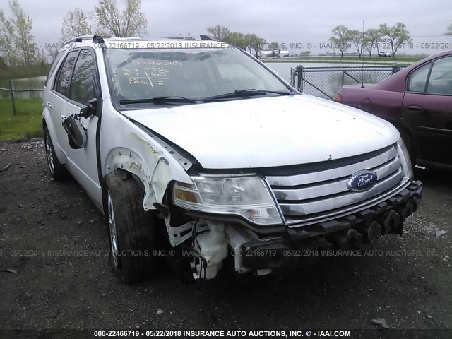 1FMDK06W98GA15585 - 2008 FORD TAURUS X LIMITED WHITE photo 6