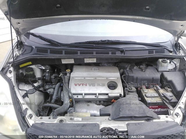 5TDZA22C85S278737 - 2005 TOYOTA SIENNA XLE/XLE LIMITED SILVER photo 10