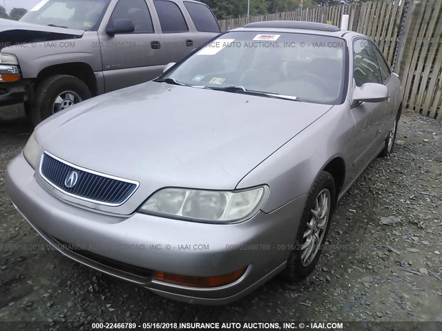 19UYA2252XL011189 - 1999 ACURA 3.0CL Beige foto 2