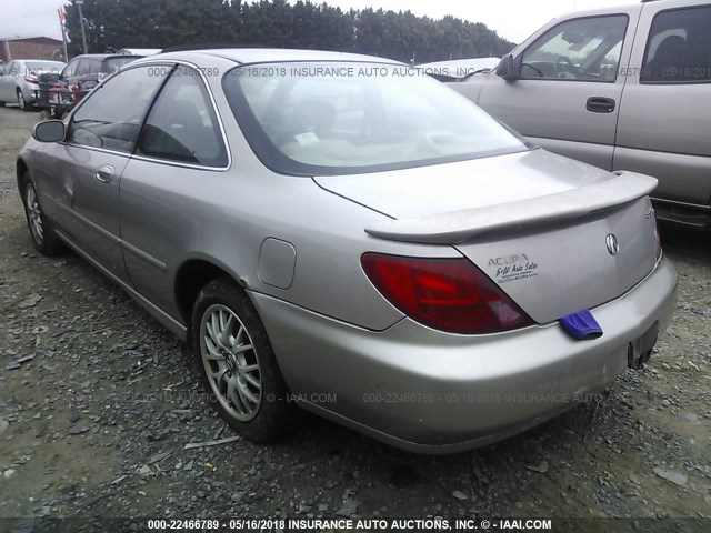 19UYA2252XL011189 - 1999 ACURA 3.0CL Beige foto 3