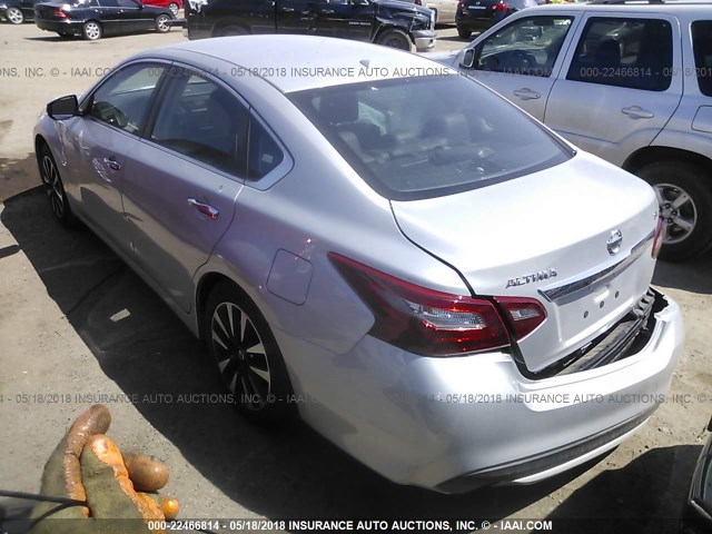 1N4AL3APXJC170719 - 2018 NISSAN ALTIMA 2.5/S/SV/SL/SR SILVER photo 3