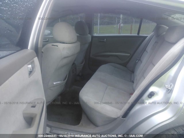 1N4BA41E25C814704 - 2005 NISSAN MAXIMA SE/SL SILVER photo 8