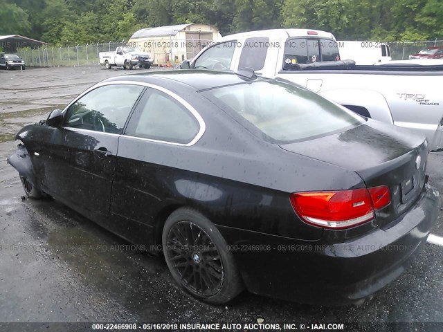 WBAWV53507PW24329 - 2007 BMW 328 XI SULEV BLACK photo 3