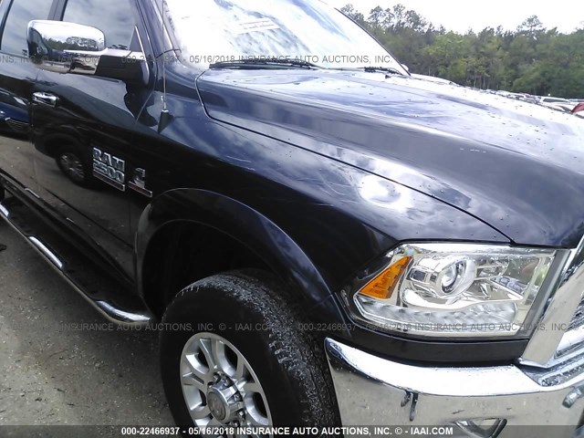 3C6UR5FL7GG387195 - 2016 RAM 2500 LARAMIE BLACK photo 6