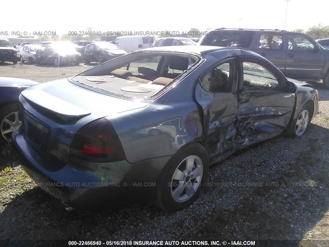 2G2WP552861172372 - 2006 PONTIAC GRAND PRIX GREEN photo 4
