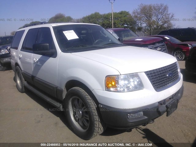 1FMPU16505LB09362 - 2005 FORD EXPEDITION XLT თეთრი ფოტო 1