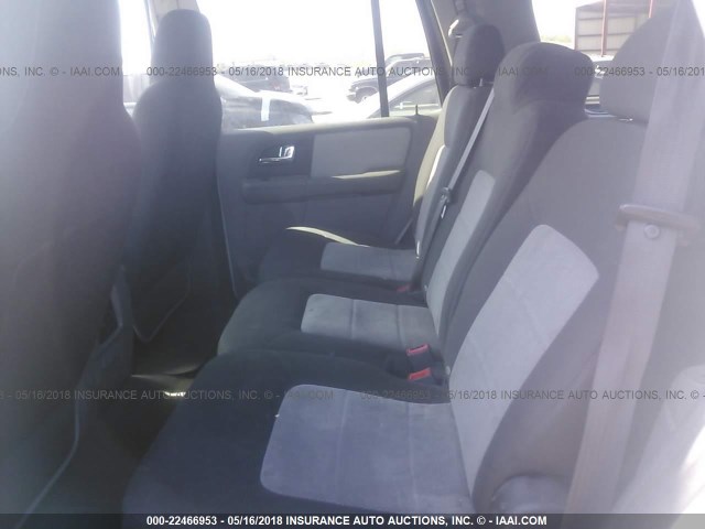 1FMPU16505LB09362 - 2005 FORD EXPEDITION XLT თეთრი ფოტო 8