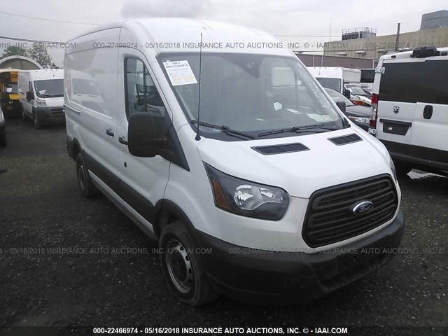 1FTYR1CM9HKB14429 - 2017 FORD TRANSIT T-250 WHITE photo 1