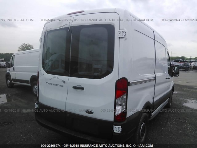 1FTYR1CM9HKB14429 - 2017 FORD TRANSIT T-250 WHITE photo 4