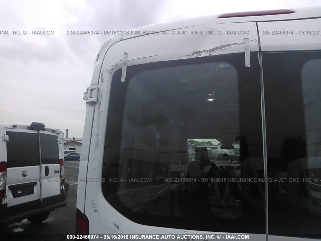 1FTYR1CM9HKB14429 - 2017 FORD TRANSIT T-250 WHITE photo 6