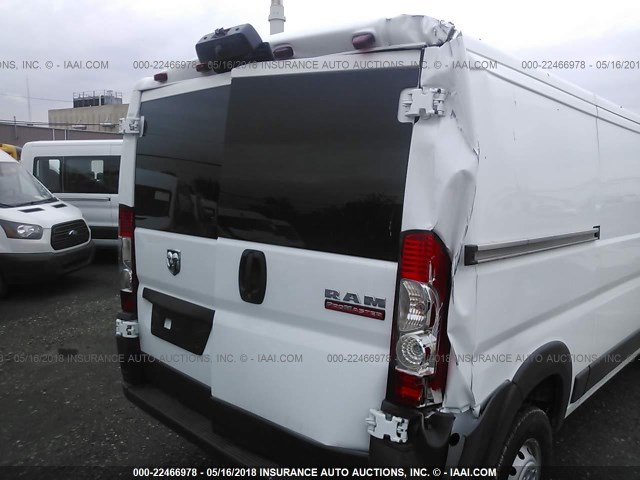 3C6TRVAG0JE109635 - 2018 RAM PROMASTER 1500 1500 STANDARD WHITE photo 6