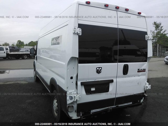 3C6TRVDG1HE539650 - 2017 RAM PROMASTER 2500 2500 HIGH WHITE photo 3