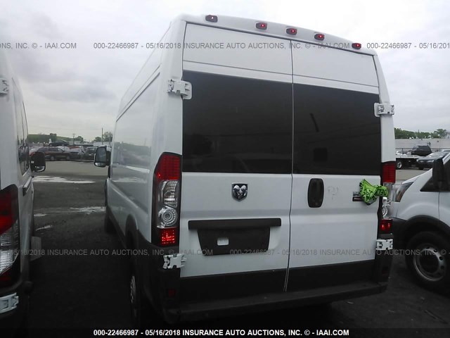 3C6TRVDG5HE546925 - 2017 RAM PROMASTER 2500 2500 HIGH WHITE photo 3